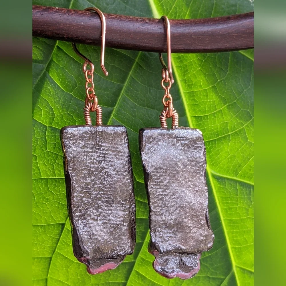 Unique Frida Khalo Earrings Artisan Crafted Lightweight Ceramic Charms - Picture 9 of 16